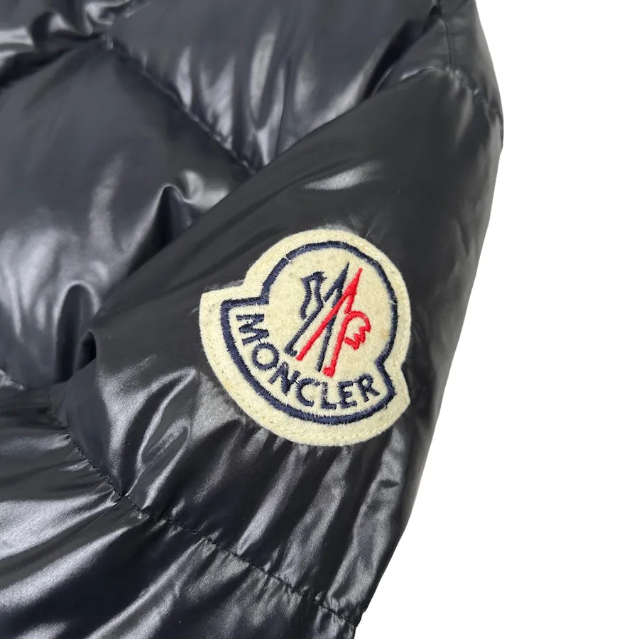 (4) MONCLER BLACK EVEREST DOWN JACKET