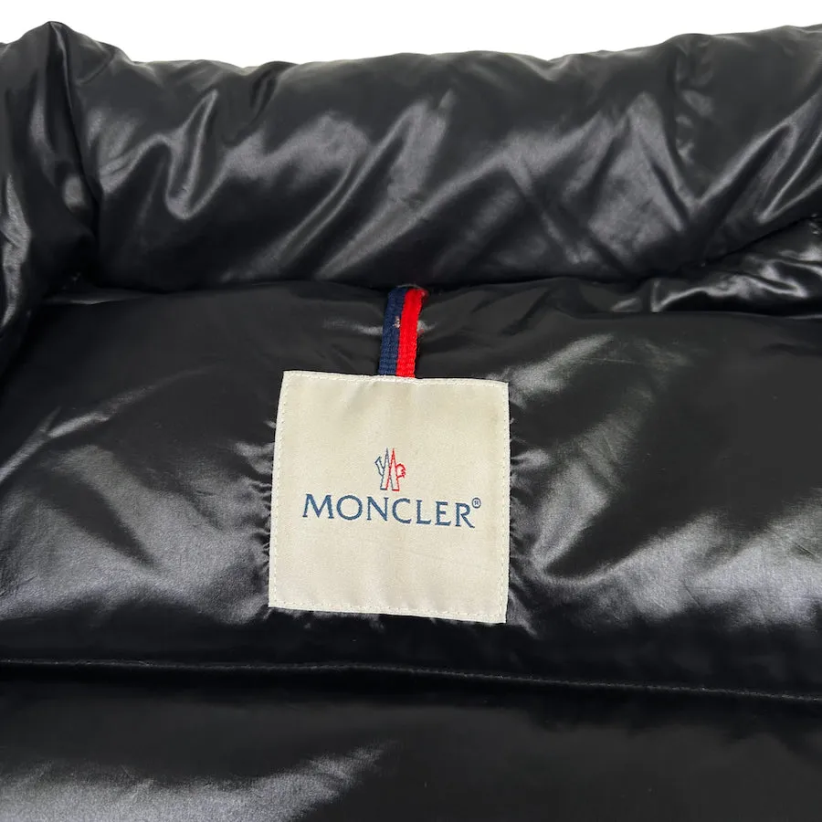 (4) MONCLER BLACK EVEREST DOWN JACKET