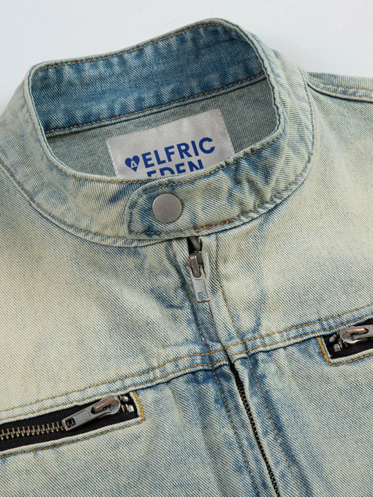 Aelfric Eden Vintage Washed Denim Jacket