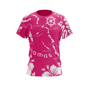 ARCHIPELAGO TEE- FUCHSIA