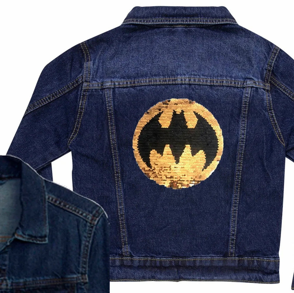 Batman Superman Denim Jacket