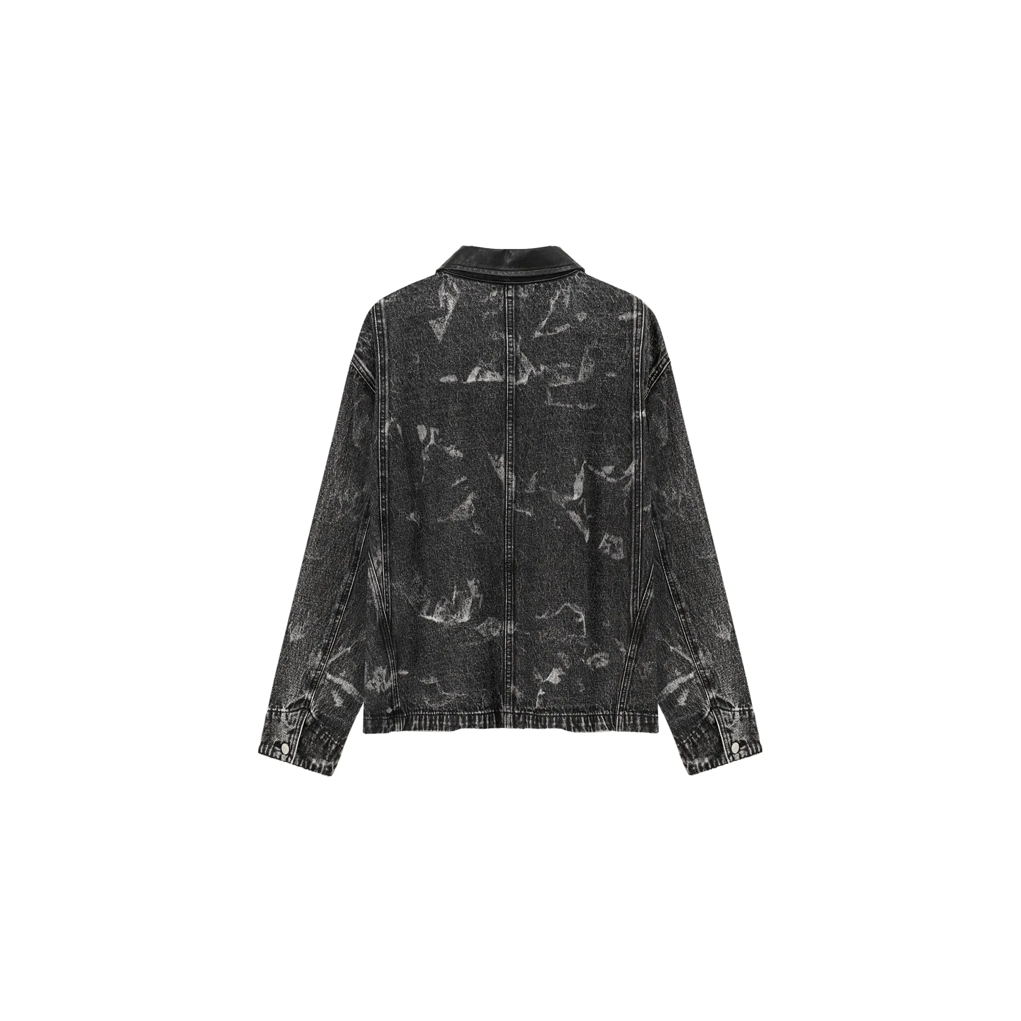 Brush Strokes Denim Jacket