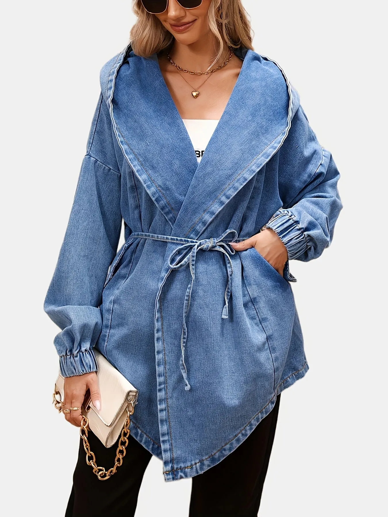 Casual Denim Shirt Jacket