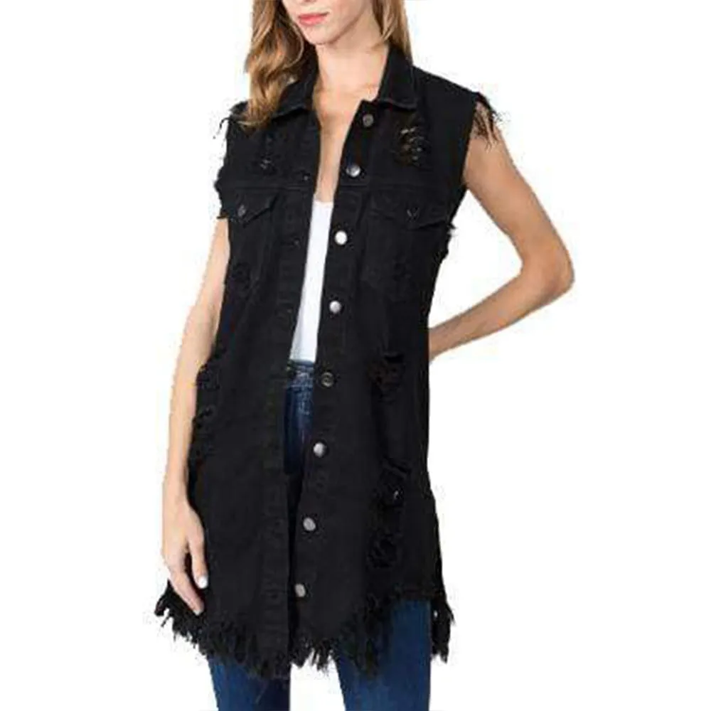 Cowboy Vest Jacket Women Wholesale