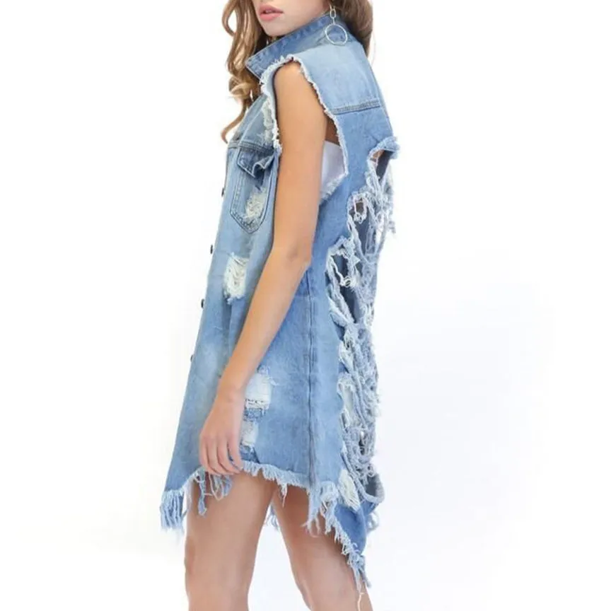 Cowboy Vest Jacket Women Wholesale