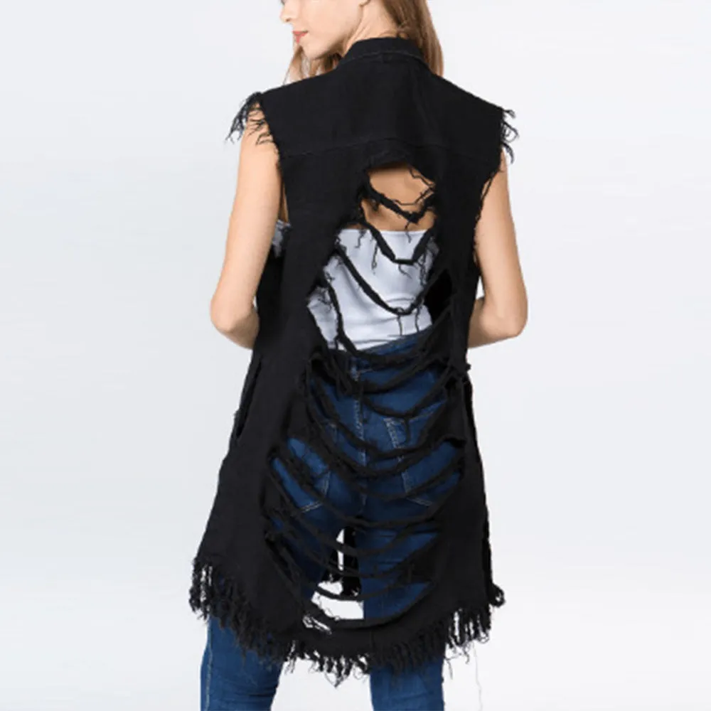 Cowboy Vest Jacket Women Wholesale