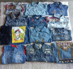 Denim Girls Jacket - 20 Pieces