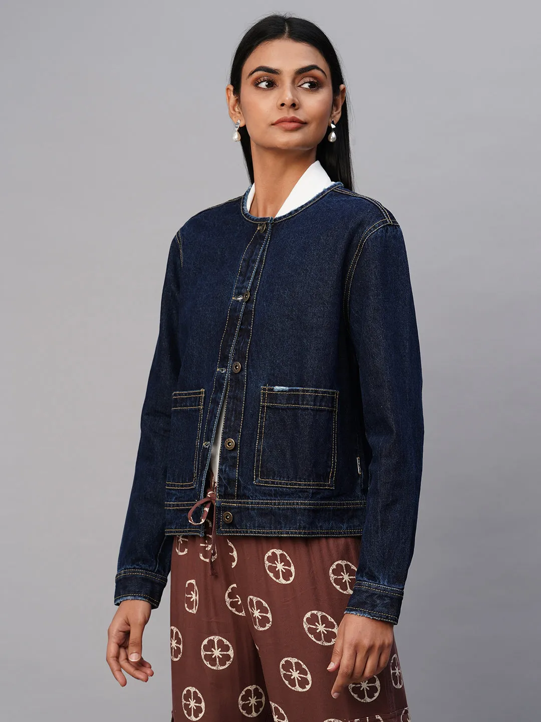 Denim Take On The "Classic Bouclé Jacket"