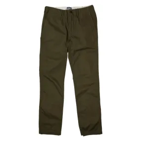 Dry Chino Herringbone Pant - Olive