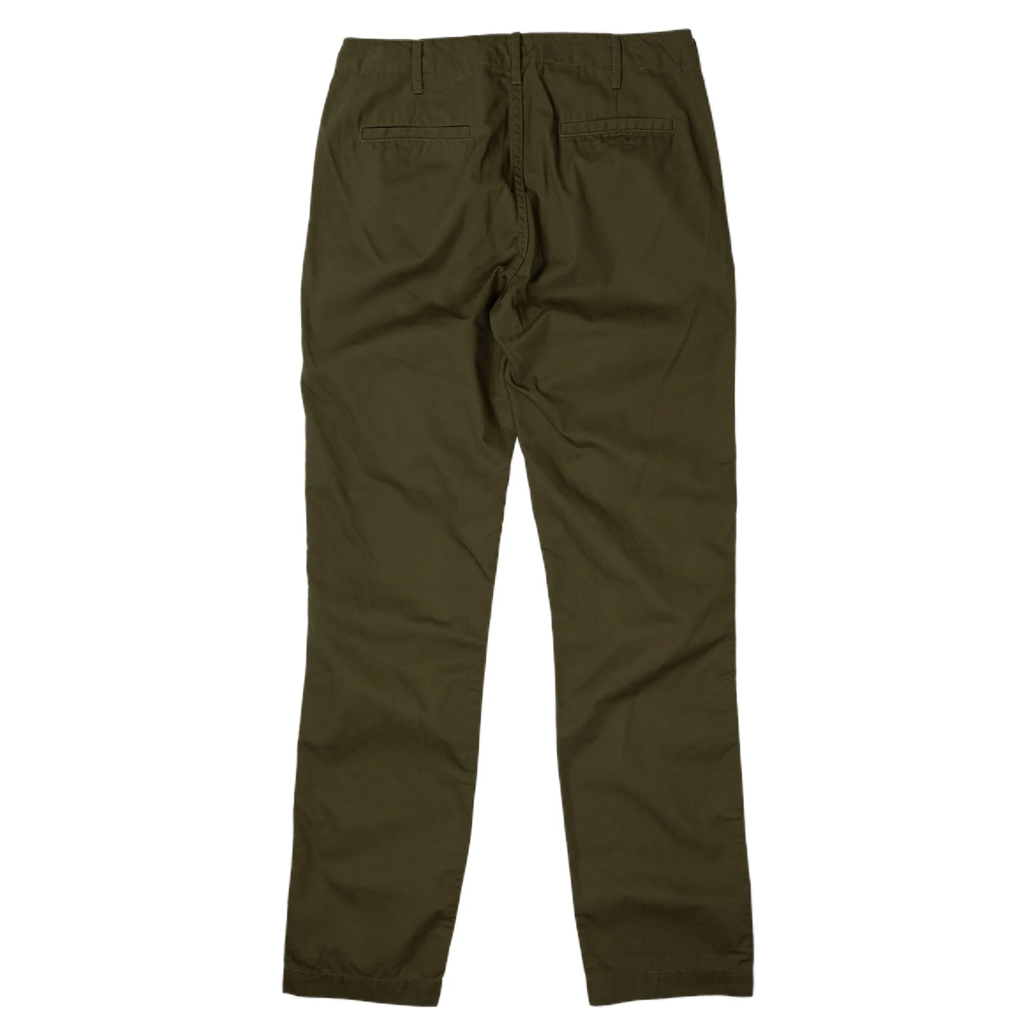 Dry Chino Herringbone Pant - Olive