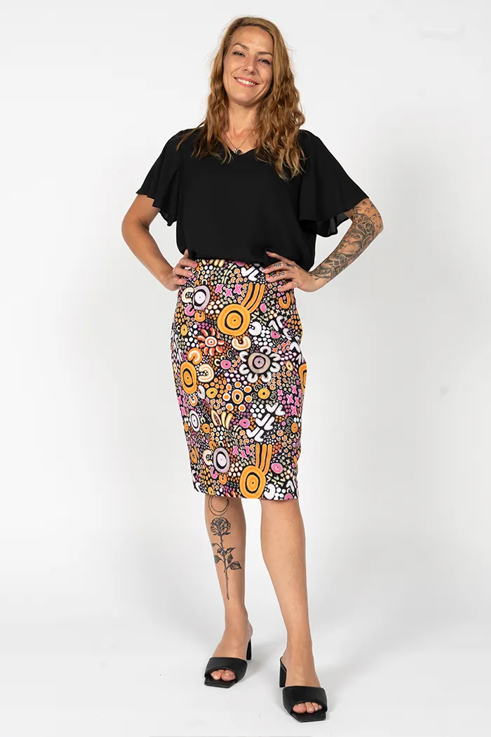 Eastern Maar Pencil Skirt