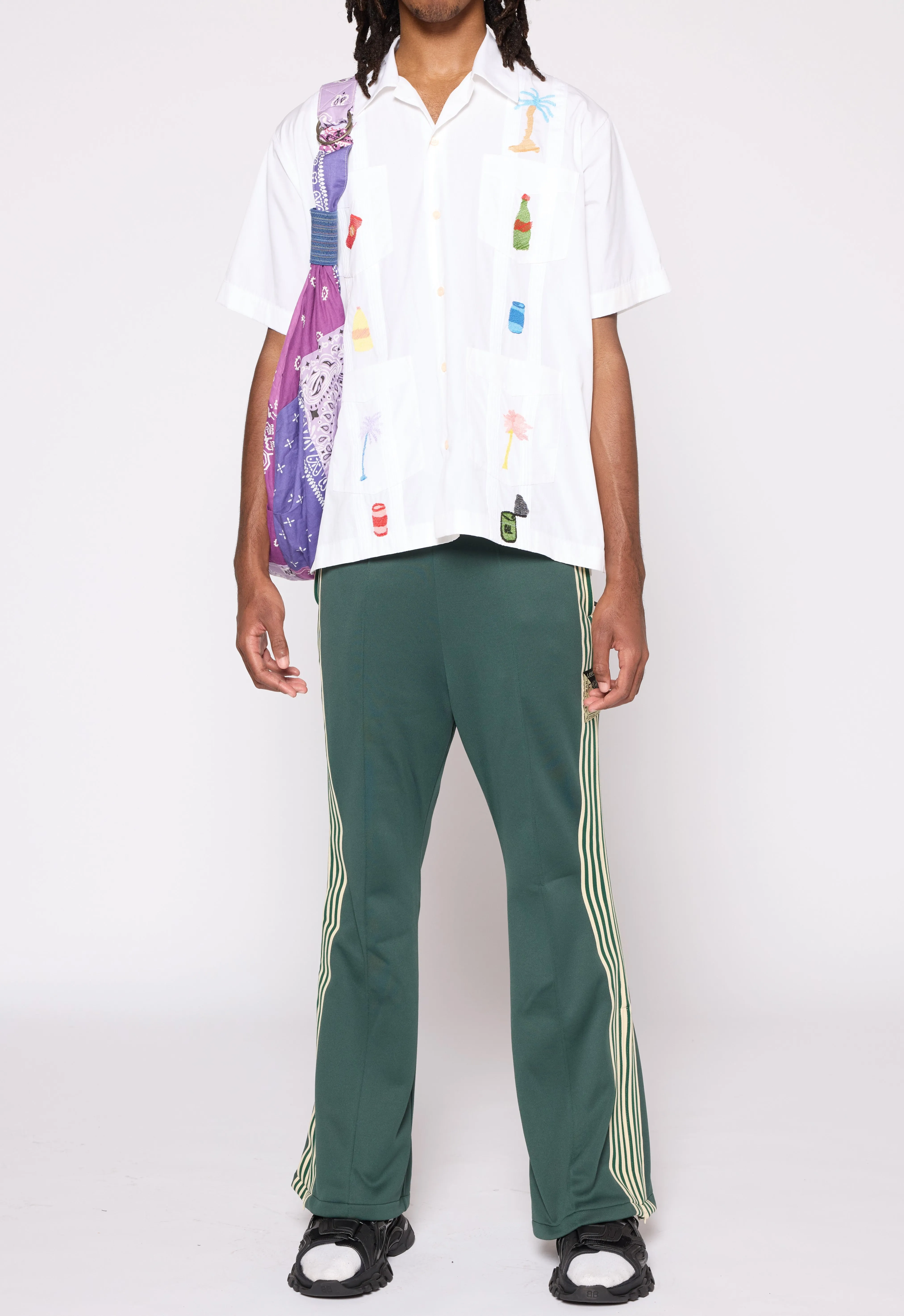 Embroidered Camp Shirt