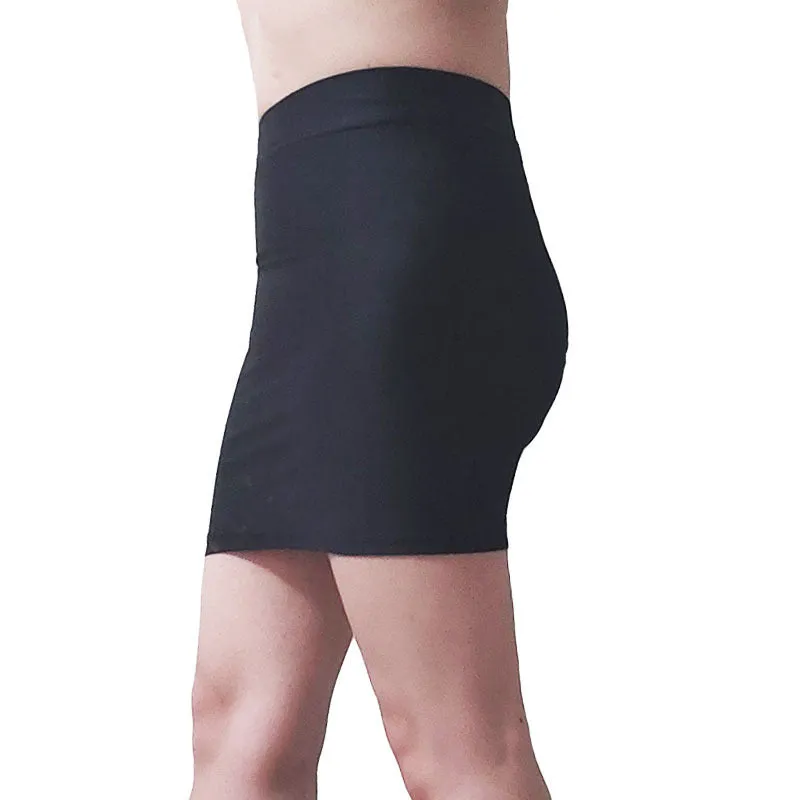 Europe Twinkle Skirt Stretchable Slim Look Hip Flattering High Waist Sporty Yoga Pencil Quick Dry Breathable Skirt