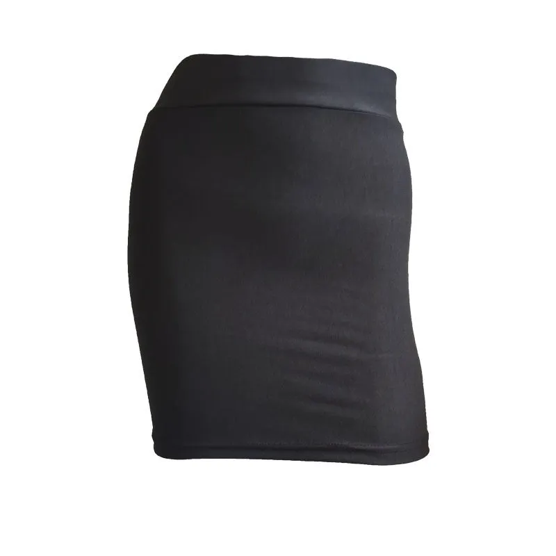 Europe Twinkle Skirt Stretchable Slim Look Hip Flattering High Waist Sporty Yoga Pencil Quick Dry Breathable Skirt