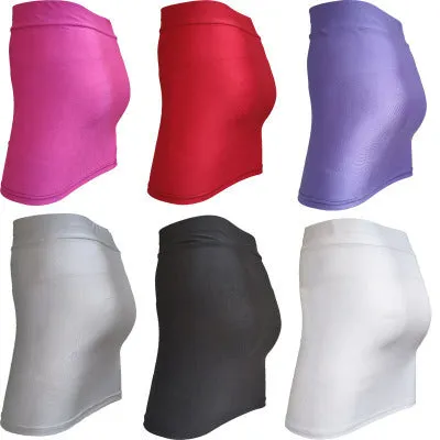 Europe Twinkle Skirt Stretchable Slim Look Hip Flattering High Waist Sporty Yoga Pencil Quick Dry Breathable Skirt