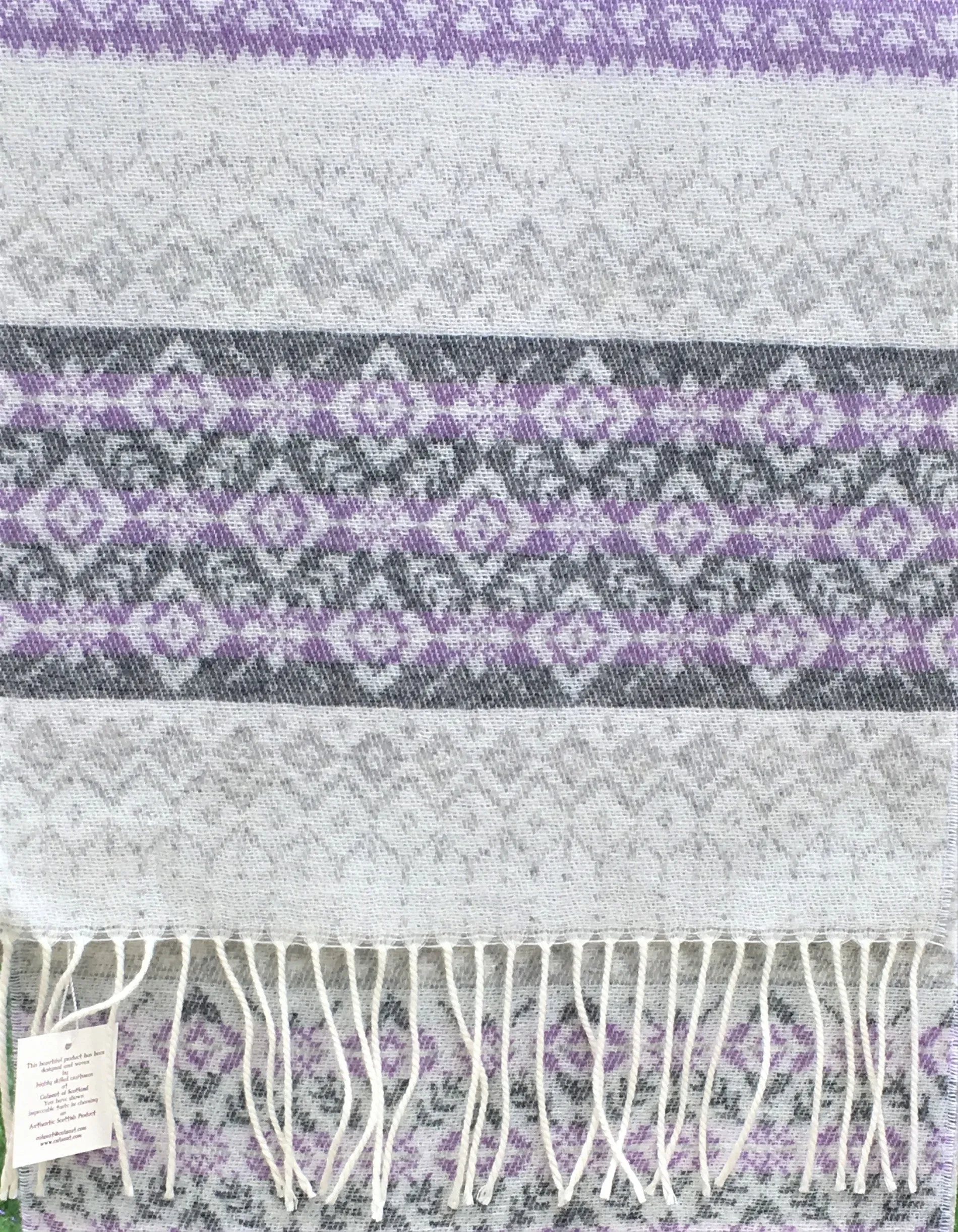 Fairisle Lambswool Scarf