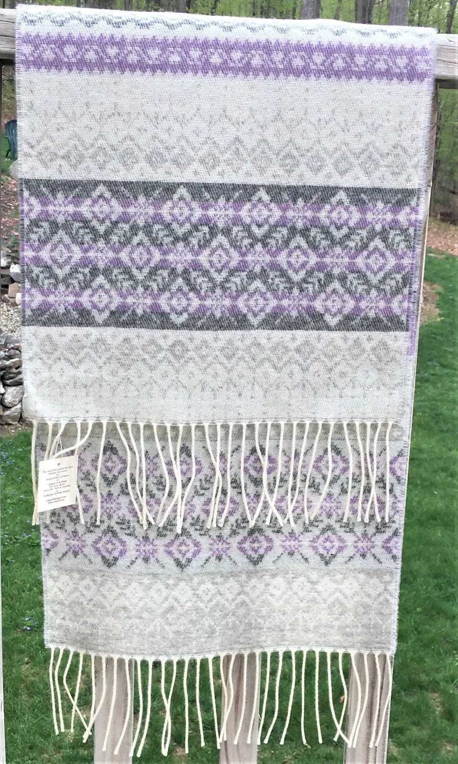 Fairisle Lambswool Scarf