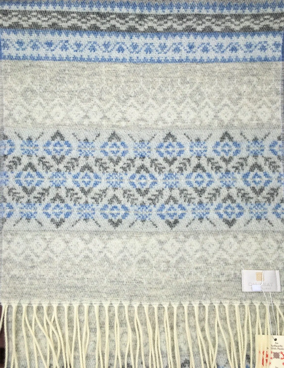 Fairisle Lambswool Scarf