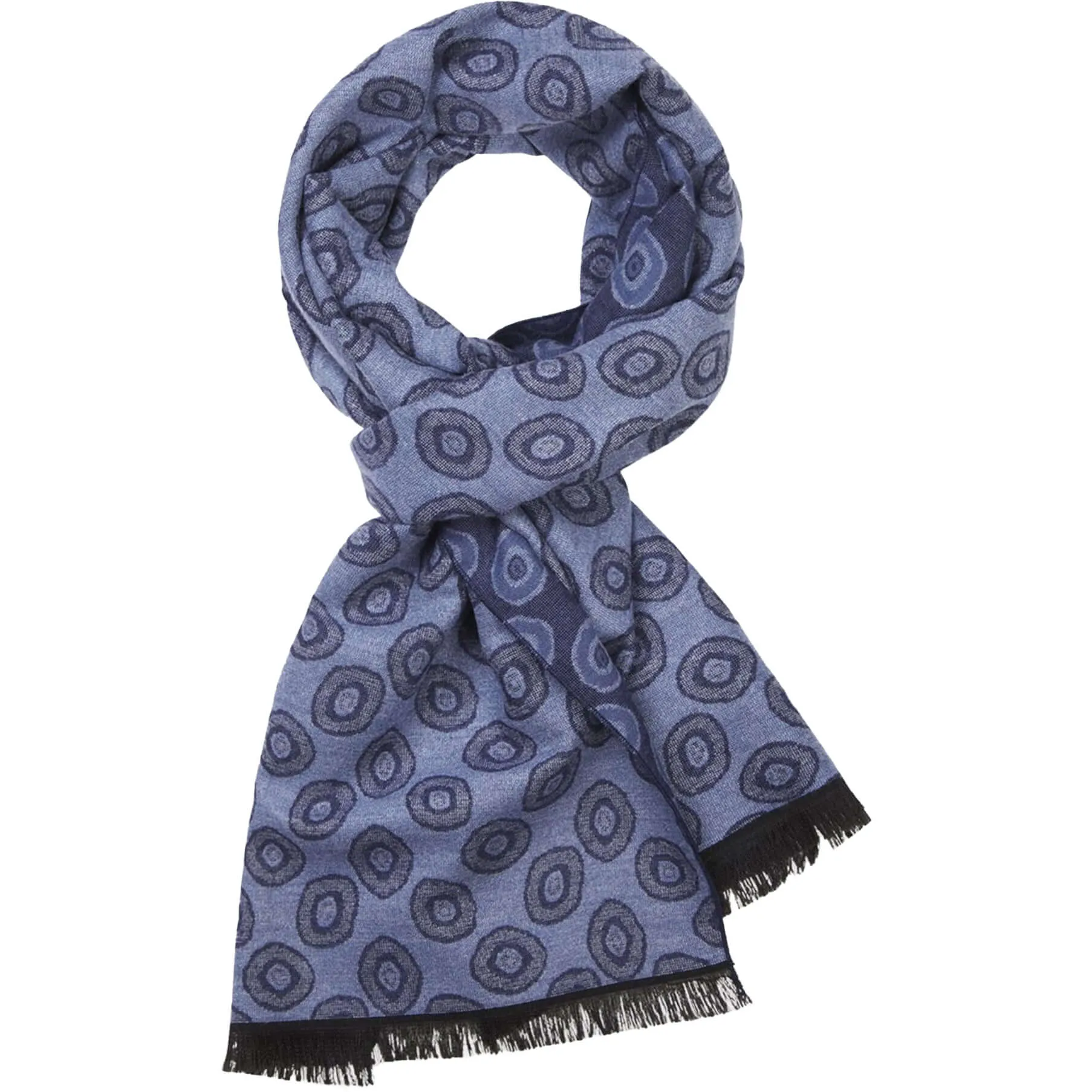 Fashion Woven Circle Print Scarf