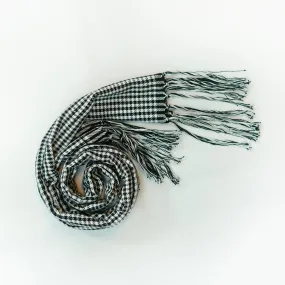 Greyscale Cotton Scarf