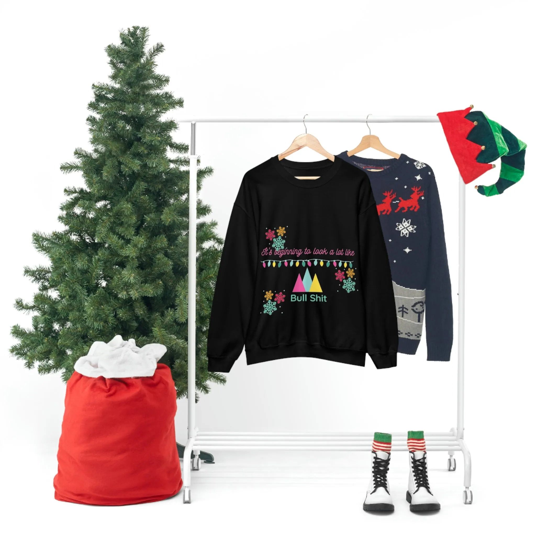 its beginning to look a lot like Unisex Heavy Blend™ Crewneck Sweatshirt