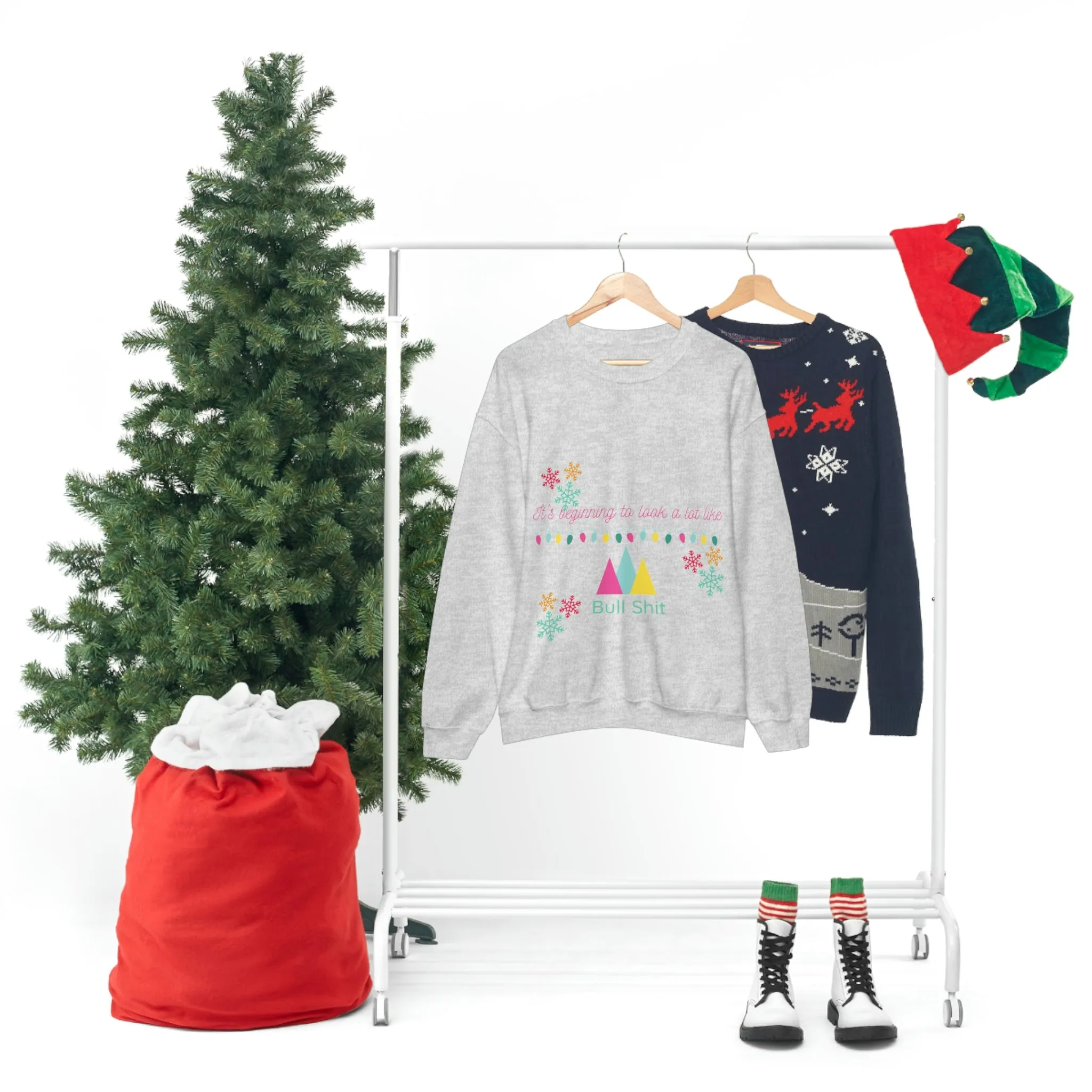 its beginning to look a lot like Unisex Heavy Blend™ Crewneck Sweatshirt