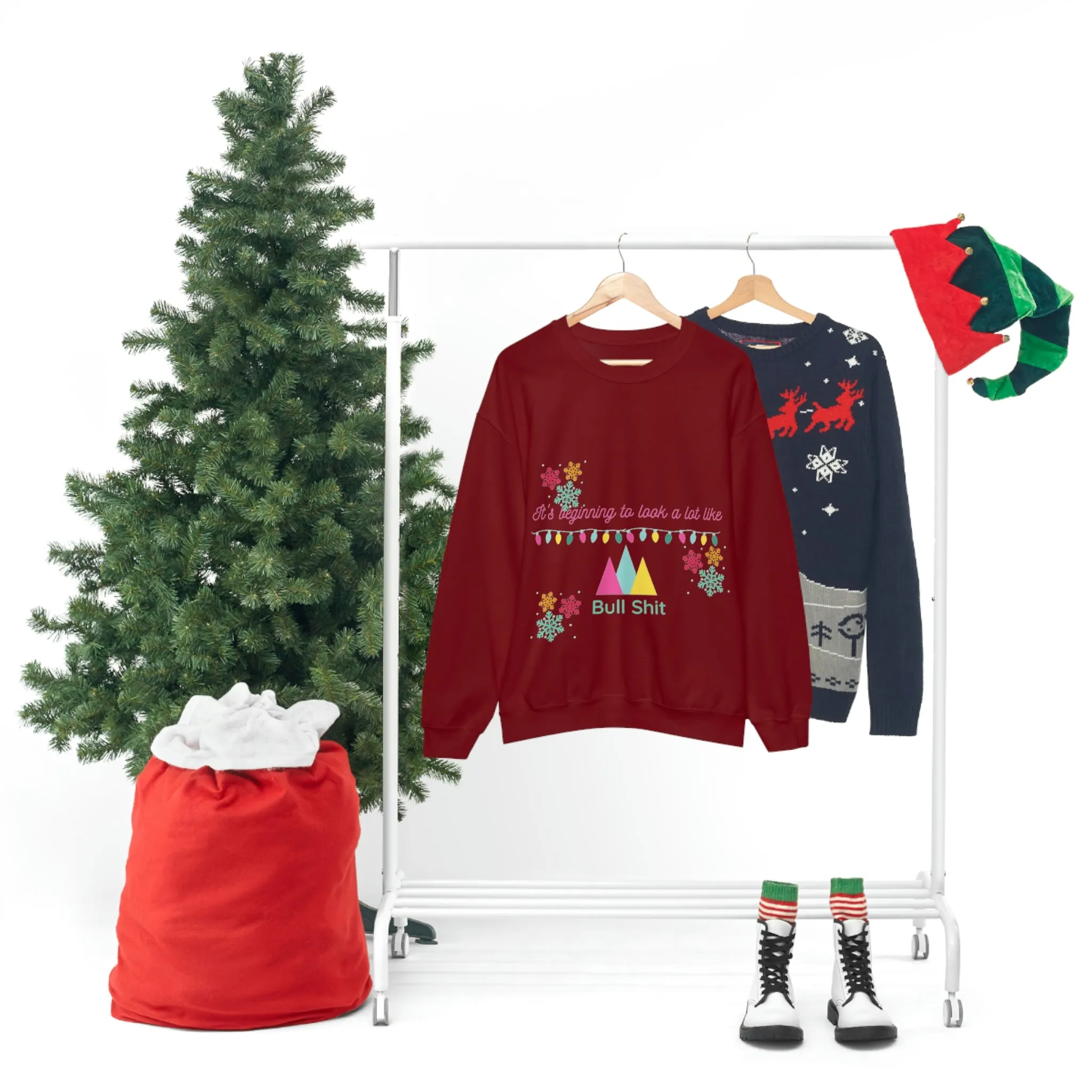 its beginning to look a lot like Unisex Heavy Blend™ Crewneck Sweatshirt