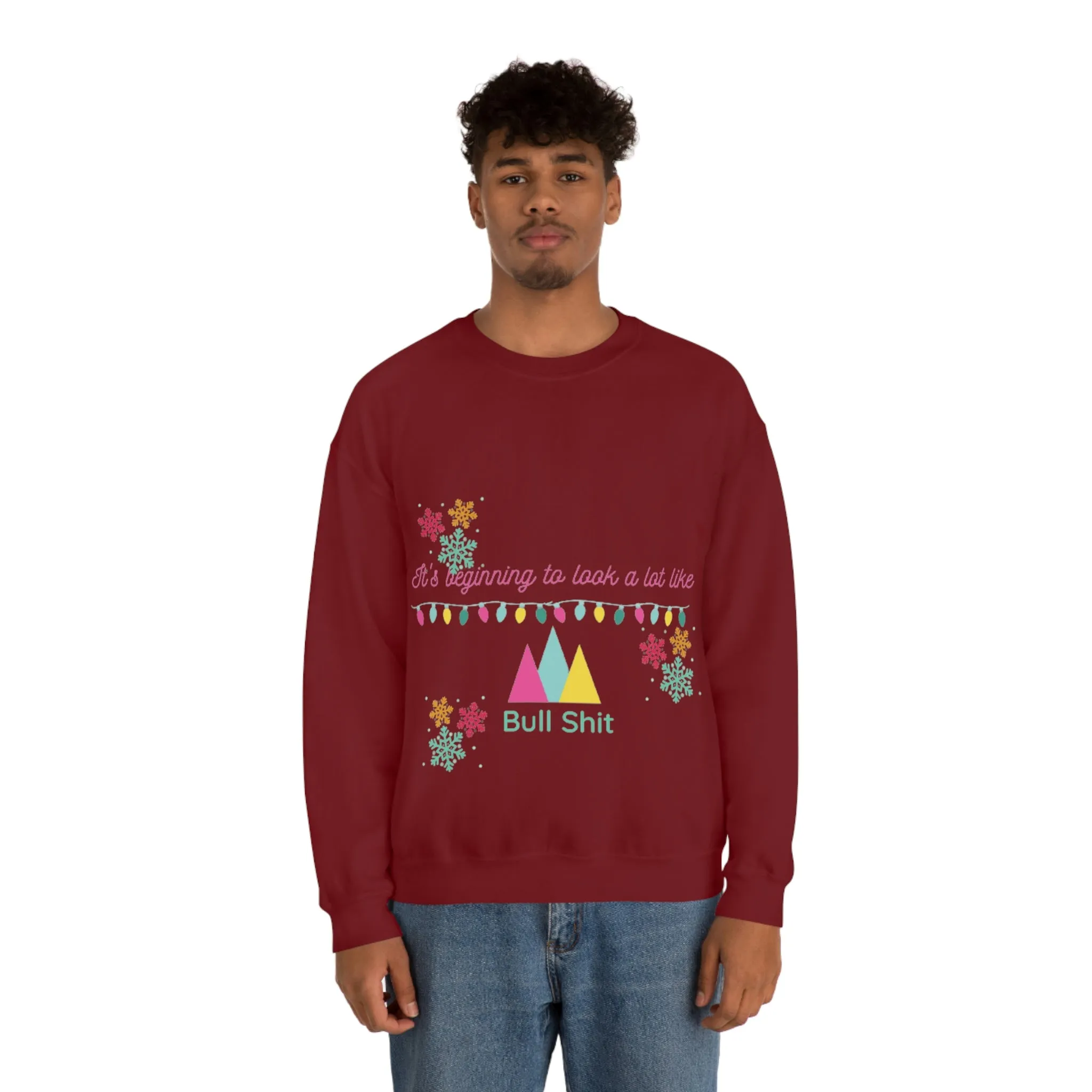 its beginning to look a lot like Unisex Heavy Blend™ Crewneck Sweatshirt