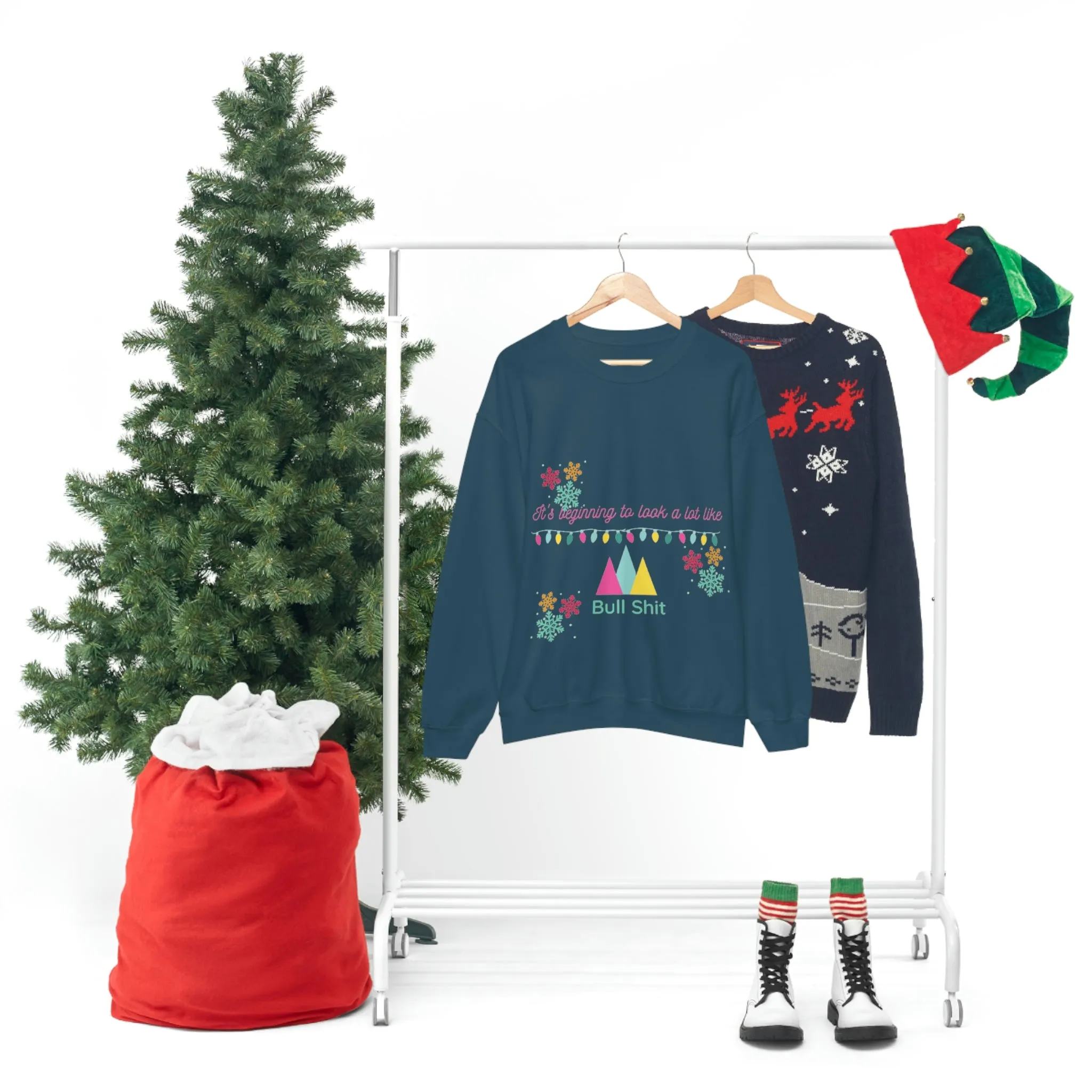 its beginning to look a lot like Unisex Heavy Blend™ Crewneck Sweatshirt