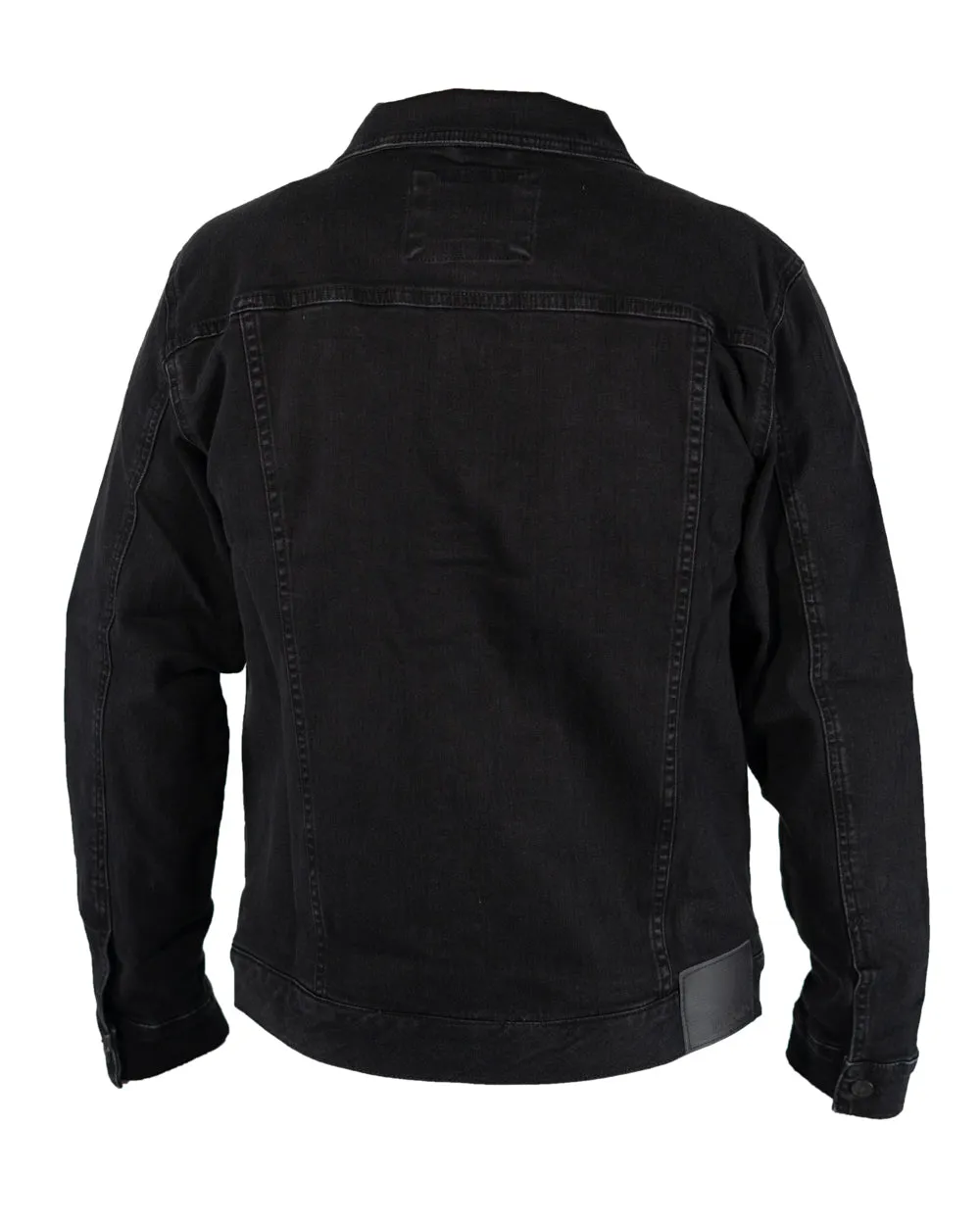 Jet Black Denim Jacket