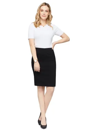 Katie Black Pencil Skirt