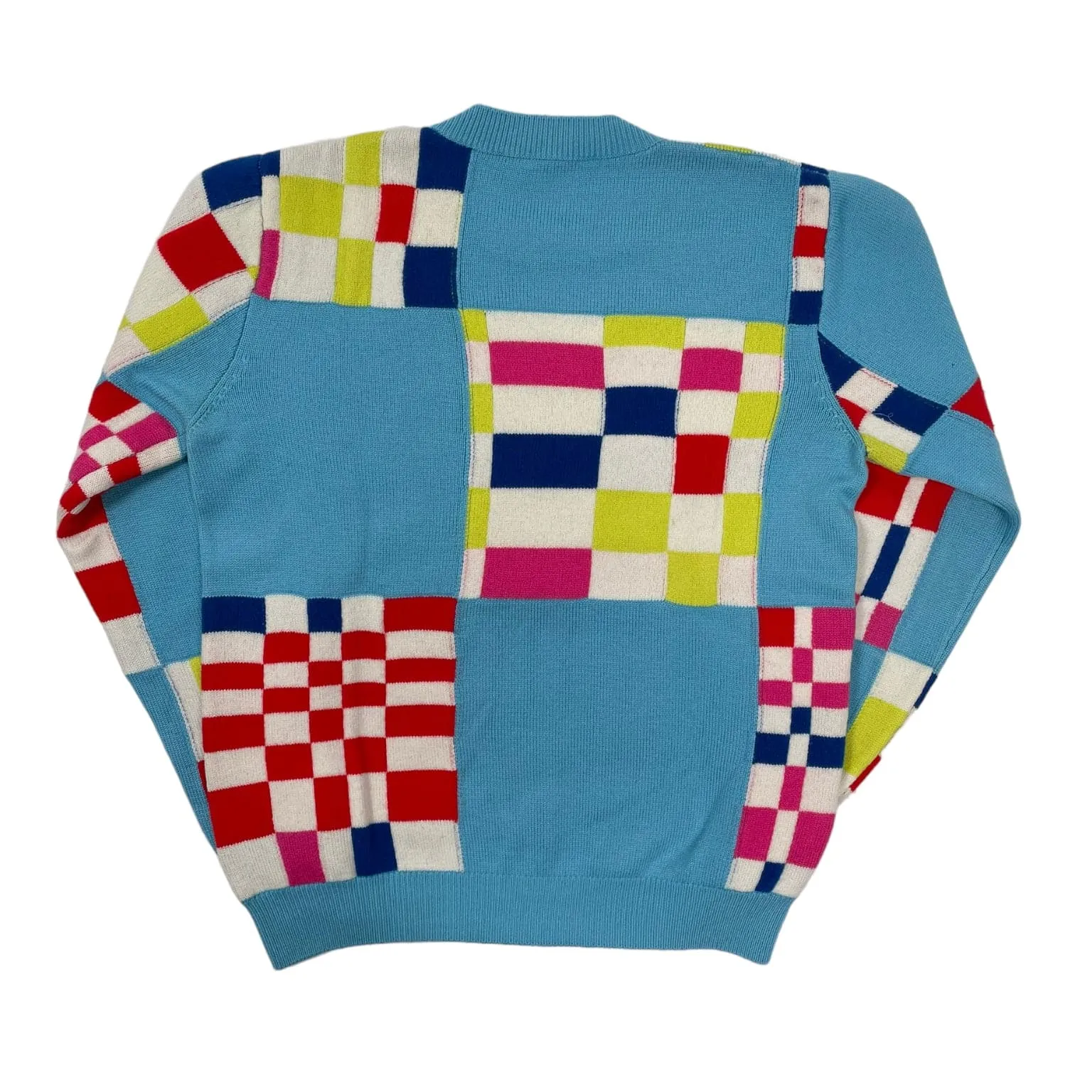 Louis Vuitton Distorted Damier Sweater Multicolor Pre-Owned