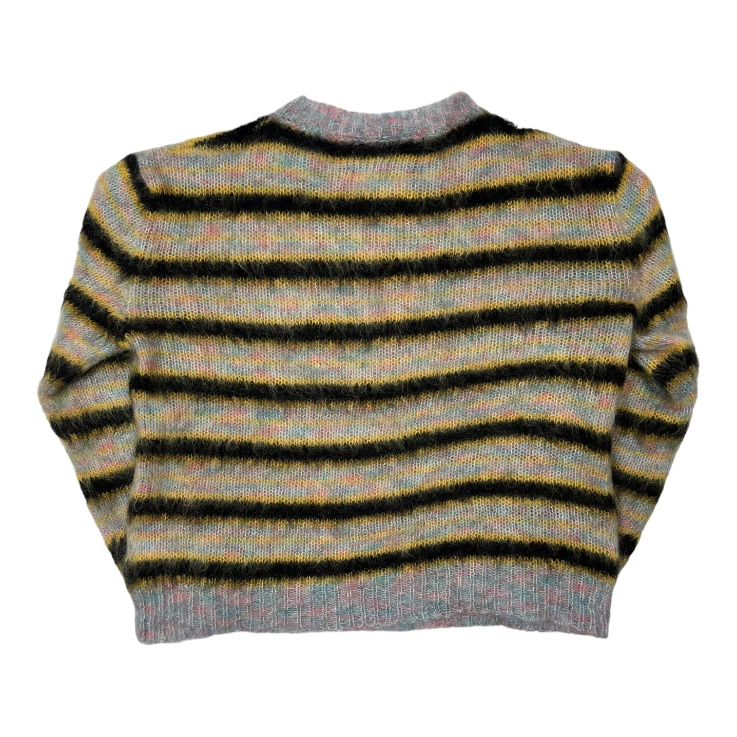 Marni Striped Brushed Mohair Sweater Multicolor Pre-Owned