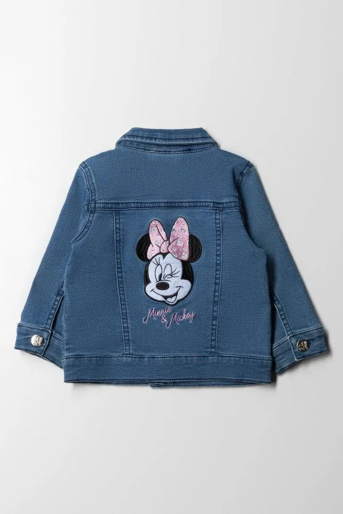 Minnie Mouse Denim Jacket Blue