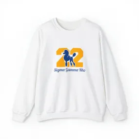 Sigma Gamma Rho Unisex Heavy Blend™ Crewneck Sweatshirt