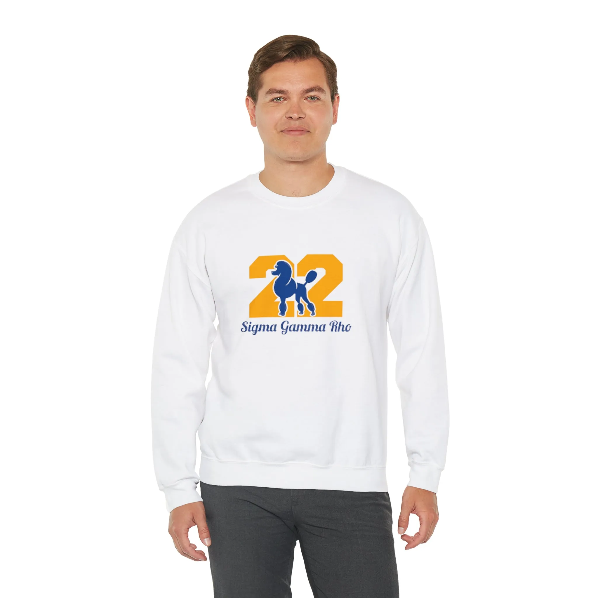 Sigma Gamma Rho Unisex Heavy Blend™ Crewneck Sweatshirt