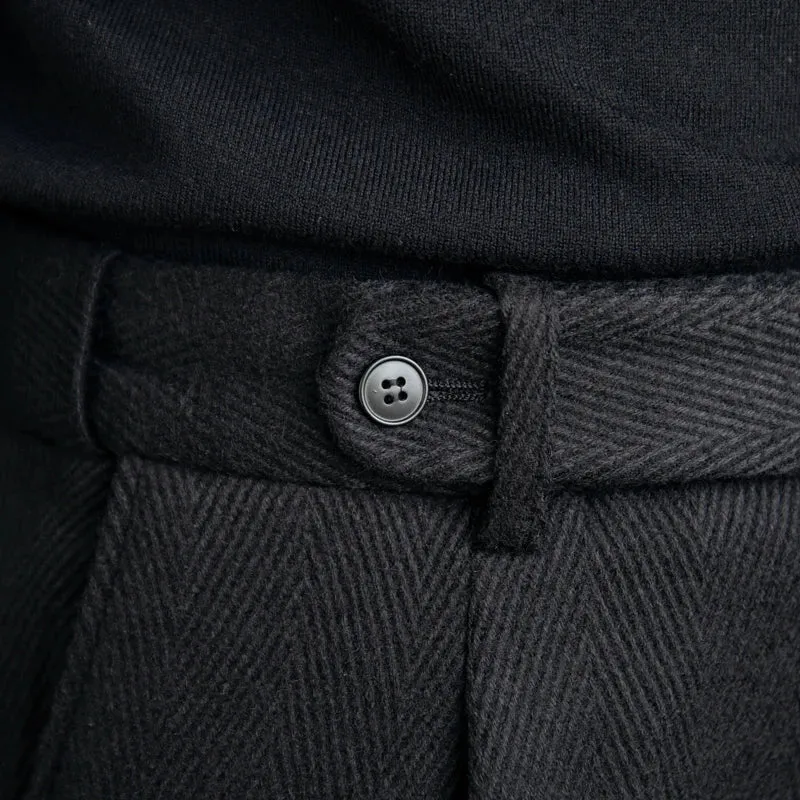 Winter wool italian trousers